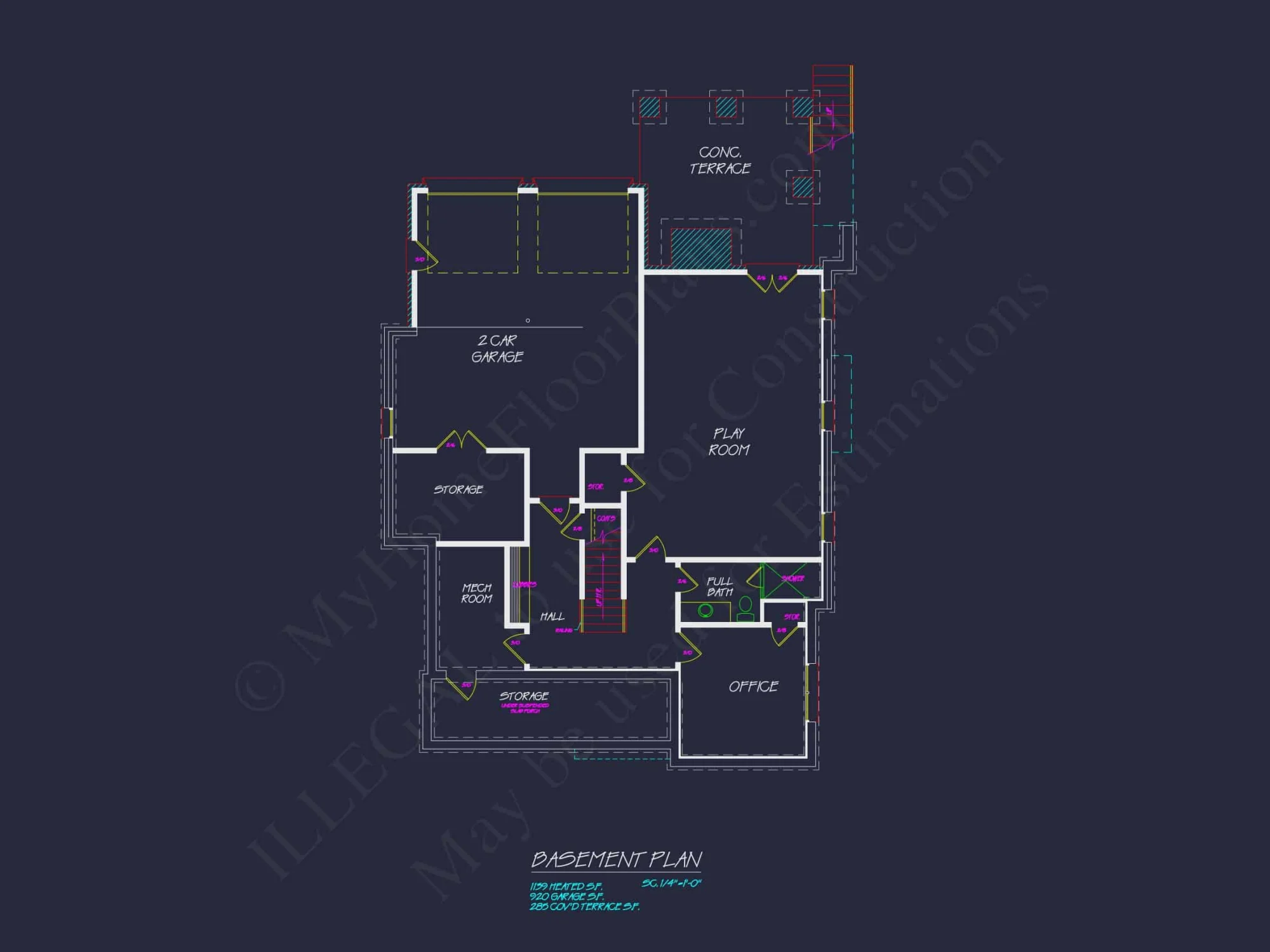 Elegant Traditional House Plan with 2 Stories & Open Floor Blueprint