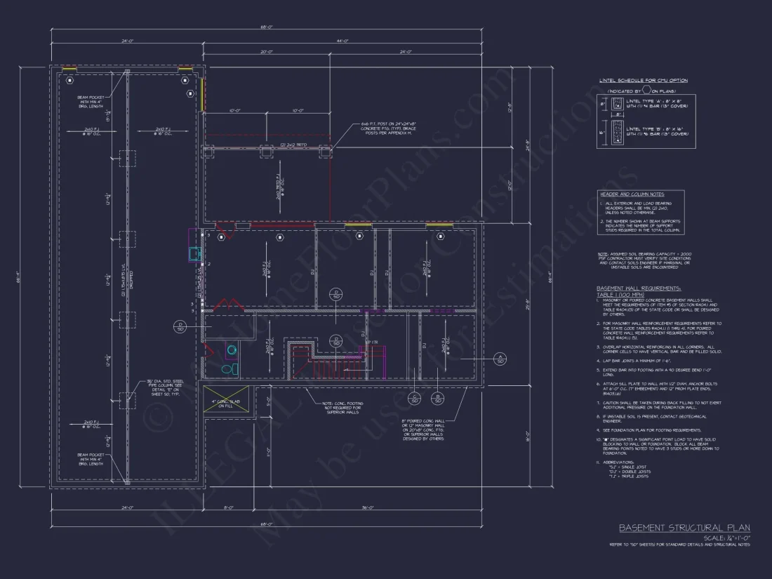 Contemporary 2-Story House Plan with Balcony, Basement & Open Layout