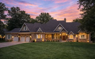 Plan  19-1133 - Phillips Place |  French Country - 4-Bed, 4.5-Bath, 4,172 SF