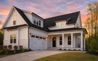 Plan  19-1246B - Edwards Walk | New  American - 5-Bed, 5-Bath, 4,103 SF