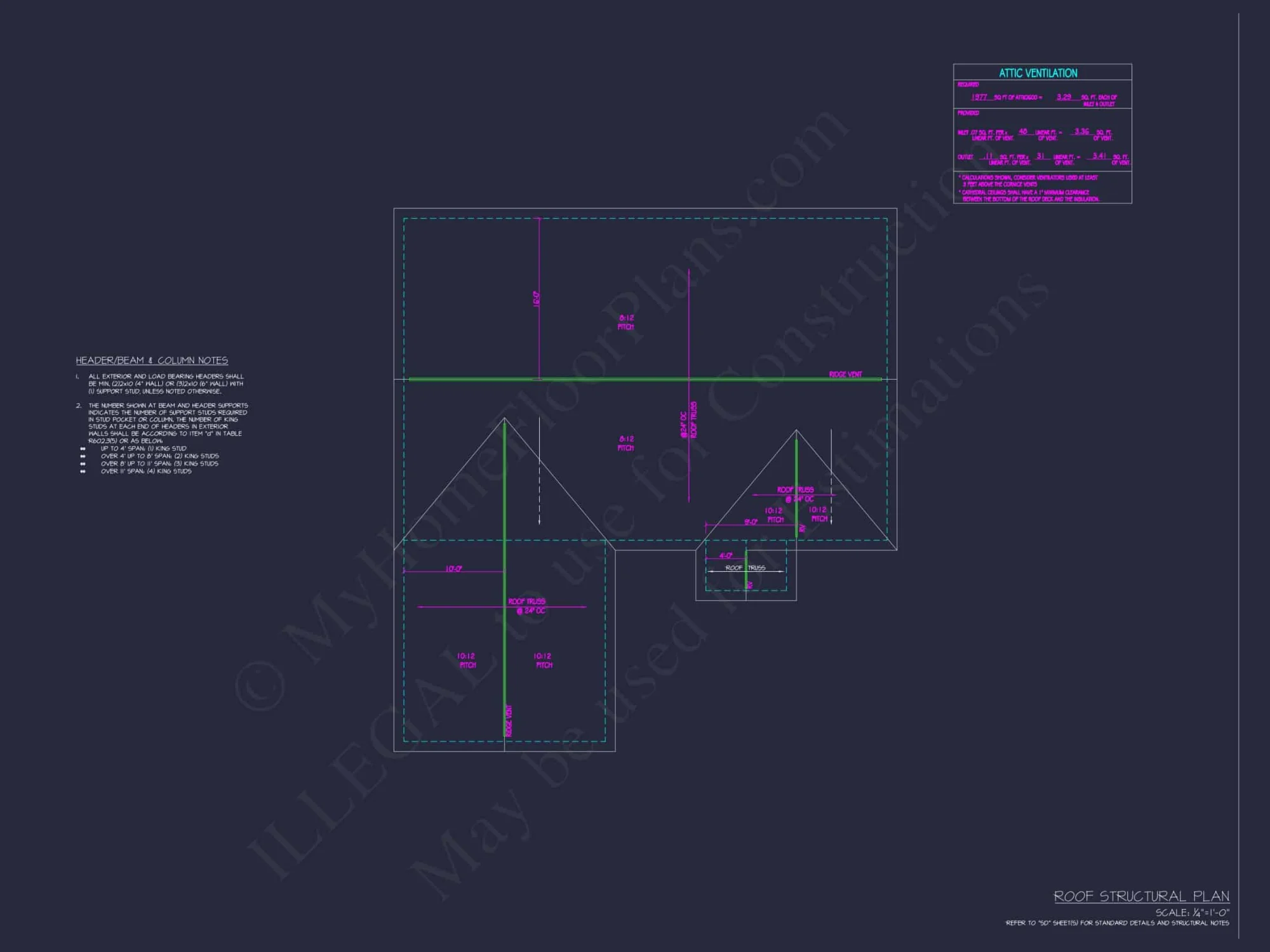 Craftsman Home Plan with 3 Bedrooms, Open Floor Layout, and CAD Blueprint Designs