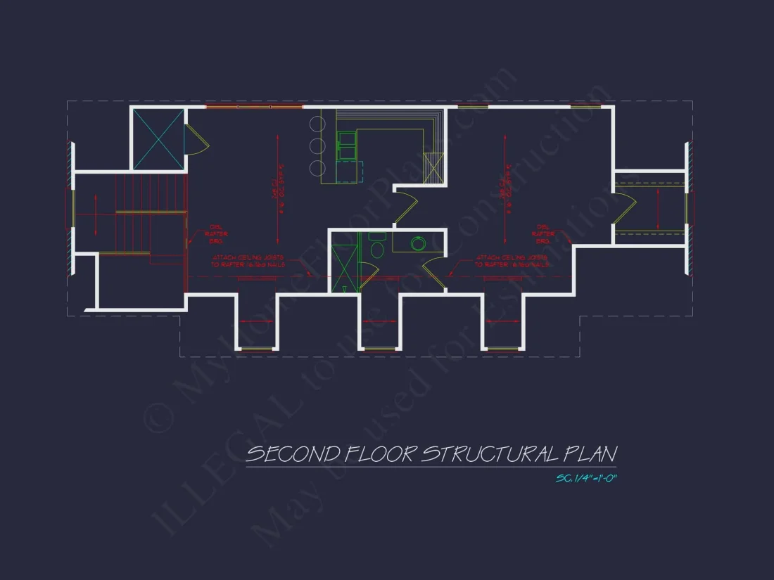 Stunning Traditional 2-Story House Plan with Vaulted Ceilings & Brick Exterior