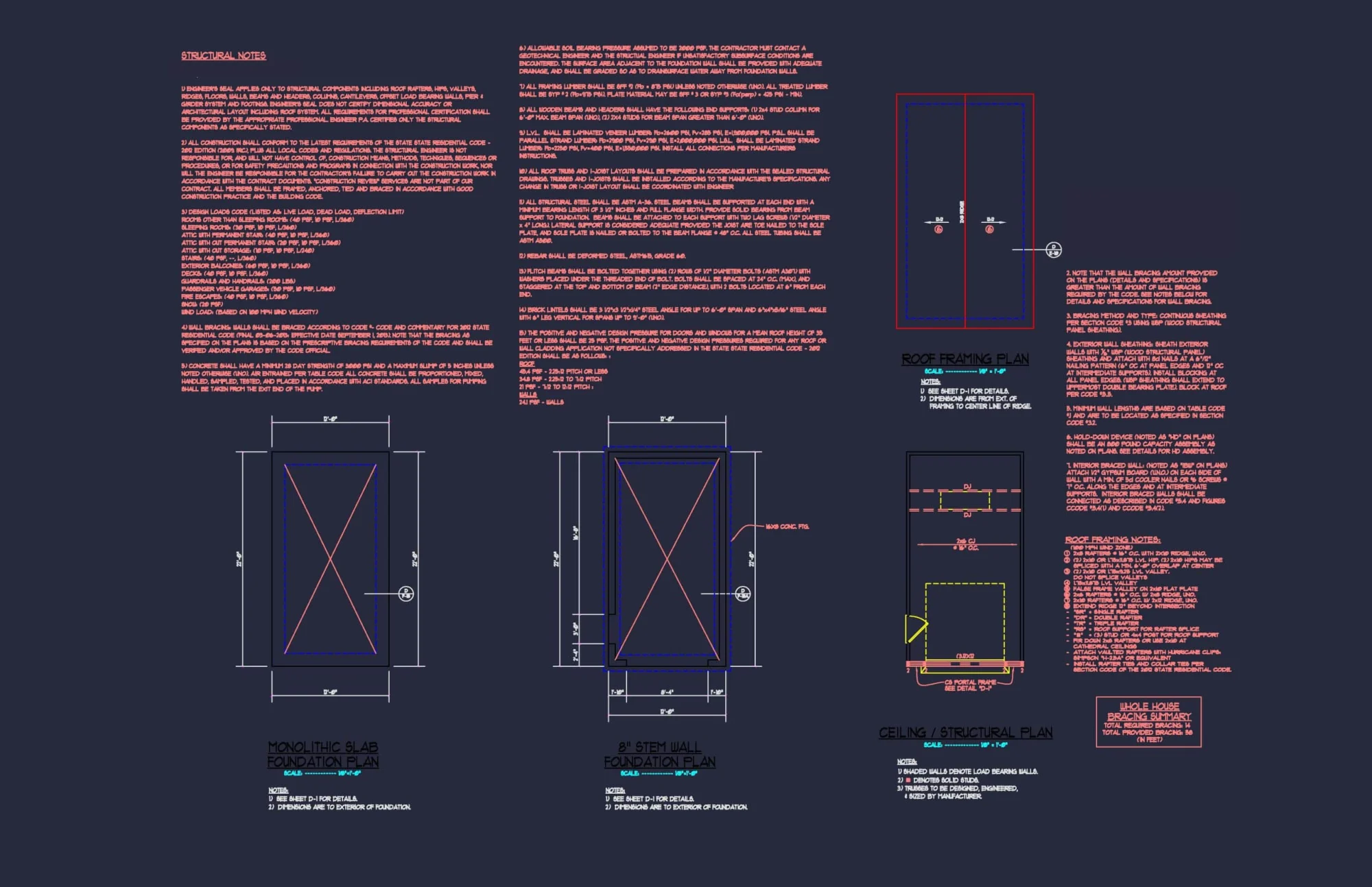 Compact Garage Floor Plan with Detailed CAD Designs