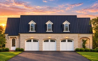 Plan  12-2355 - Chestnut Valley Cabin  | Colonial Garage - 0-Bed, 1-Bath, 1,039 SF