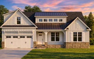 Plan  15-1637 - Cypress Grove Manor  | Craftsman - 3-Bed, 2-Bath, 2,242 SF