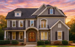 Plan  8-2040 - Lewis Retreat |  Traditional Colonial - 5-Bed, 4.5-Bath, 5,157 SF