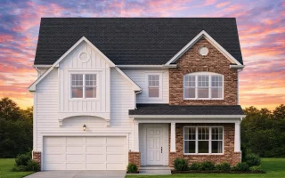Plan  8-1393 - The Kelly Farmhouse |  New American - 4-Bed, 4.5-Bath, 2,847 SF