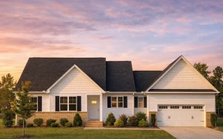 Plan  19-1460 - The Bell House |  Traditional Ranch - 3-Bed, 2-Bath, 1,433 SF