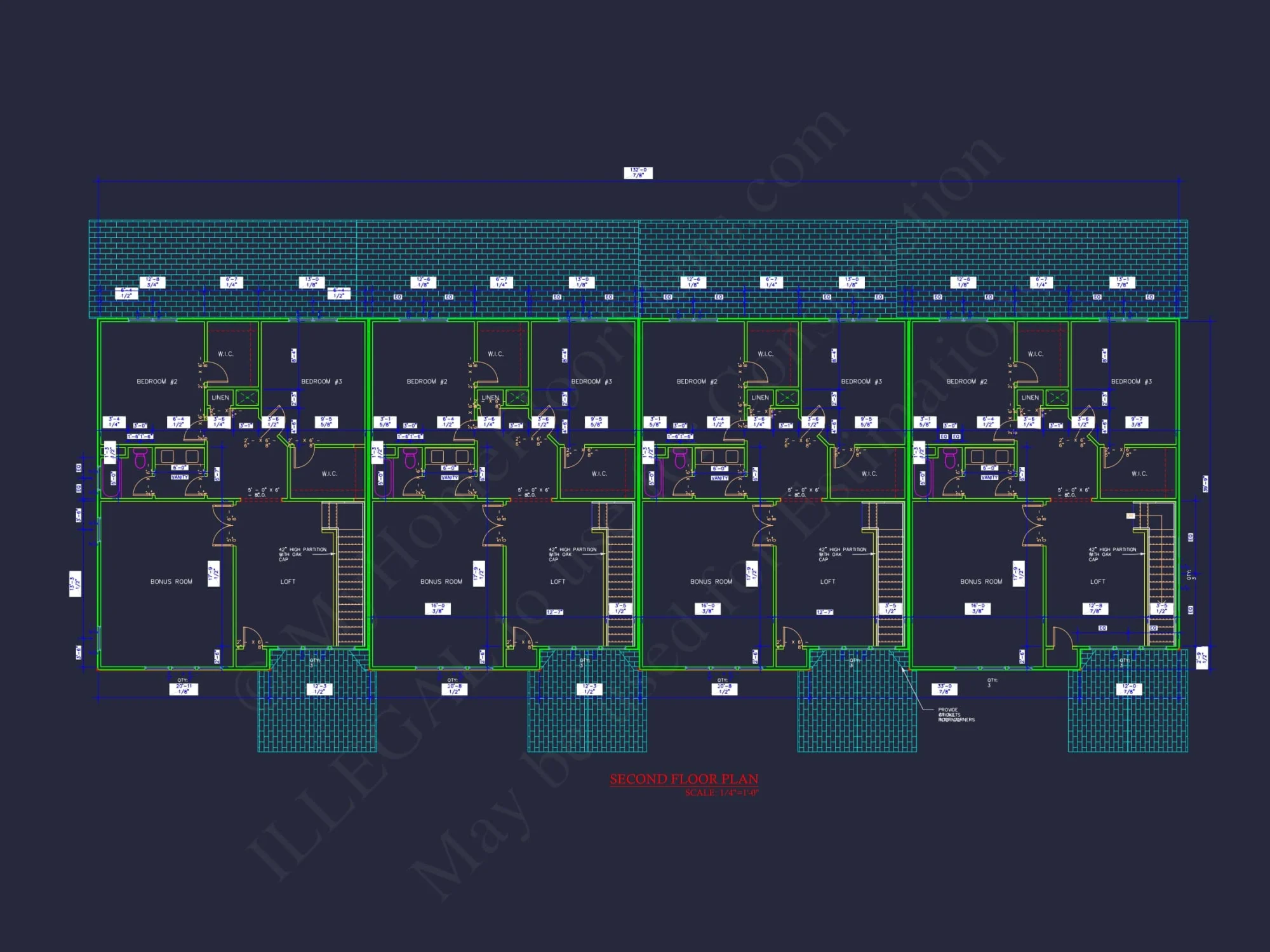 Elegant Townhome Blueprints Featuring Modern Architecture
