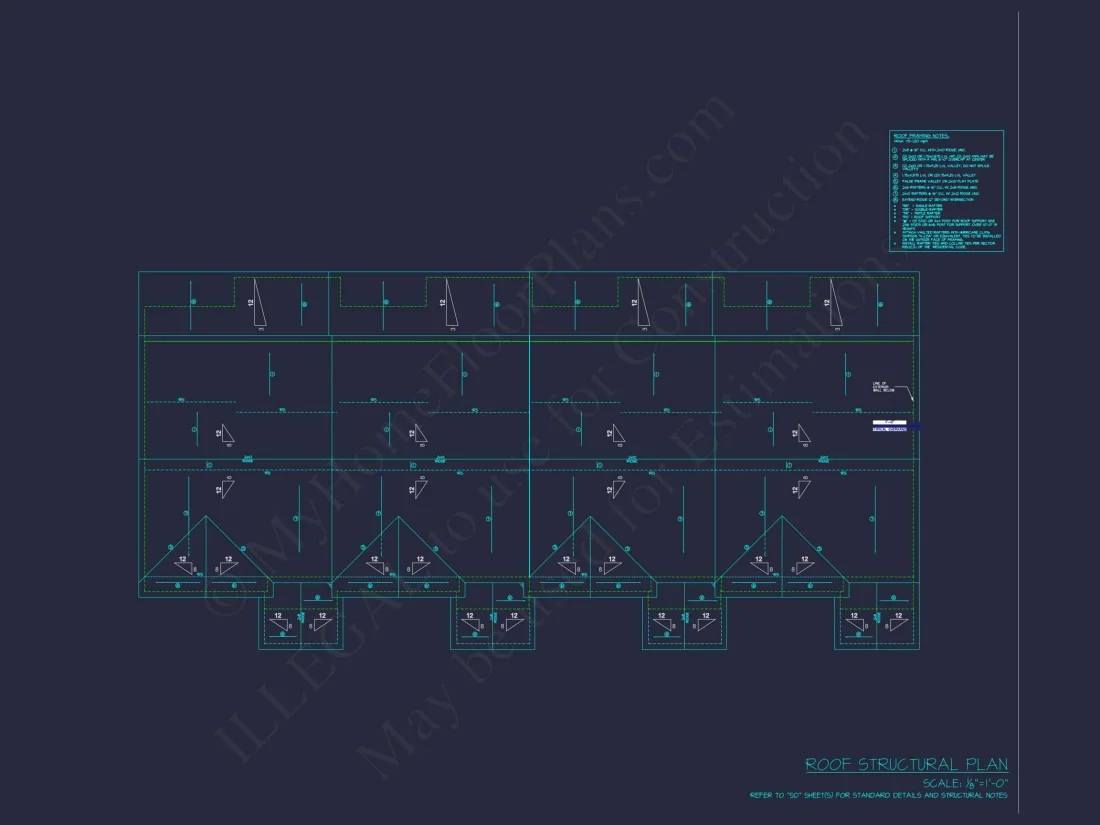 Elegant Townhome Blueprints Featuring Modern Architecture