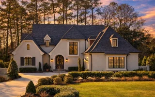 Plan  15-1167 - Sycamore Ridge House  | New American - 5-Bed, 5-Bath, 4,547 SF