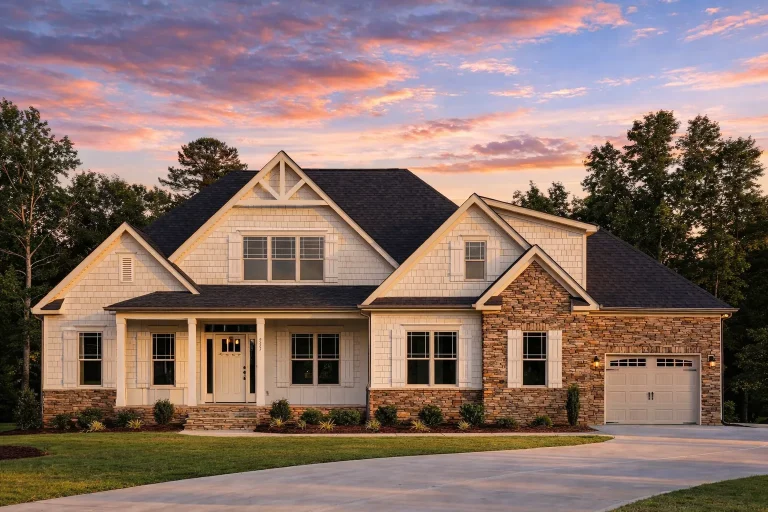 Georgian House Plans 14 Modern Craftsman Home Plan with 4 Beds & 2-Story CAD Design