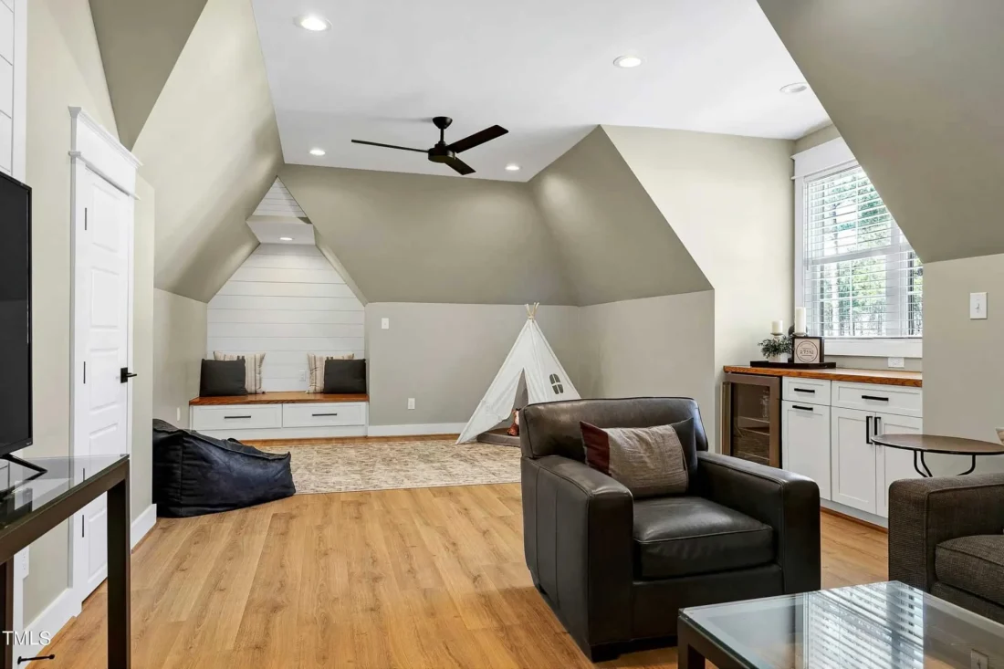 Traditional Home Plan with Open Floor Layout, 4 Bedrooms & CAD Blueprints