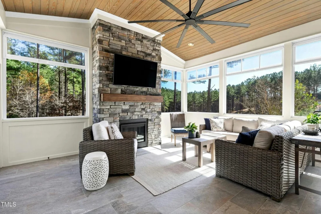 Traditional Home Plan with Open Floor Layout, 4 Bedrooms & CAD Blueprints