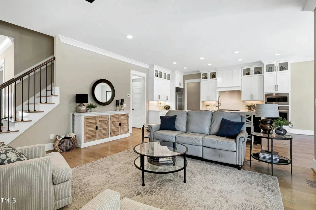 Traditional Home Plan with Open Floor Layout, 4 Bedrooms & CAD Blueprints