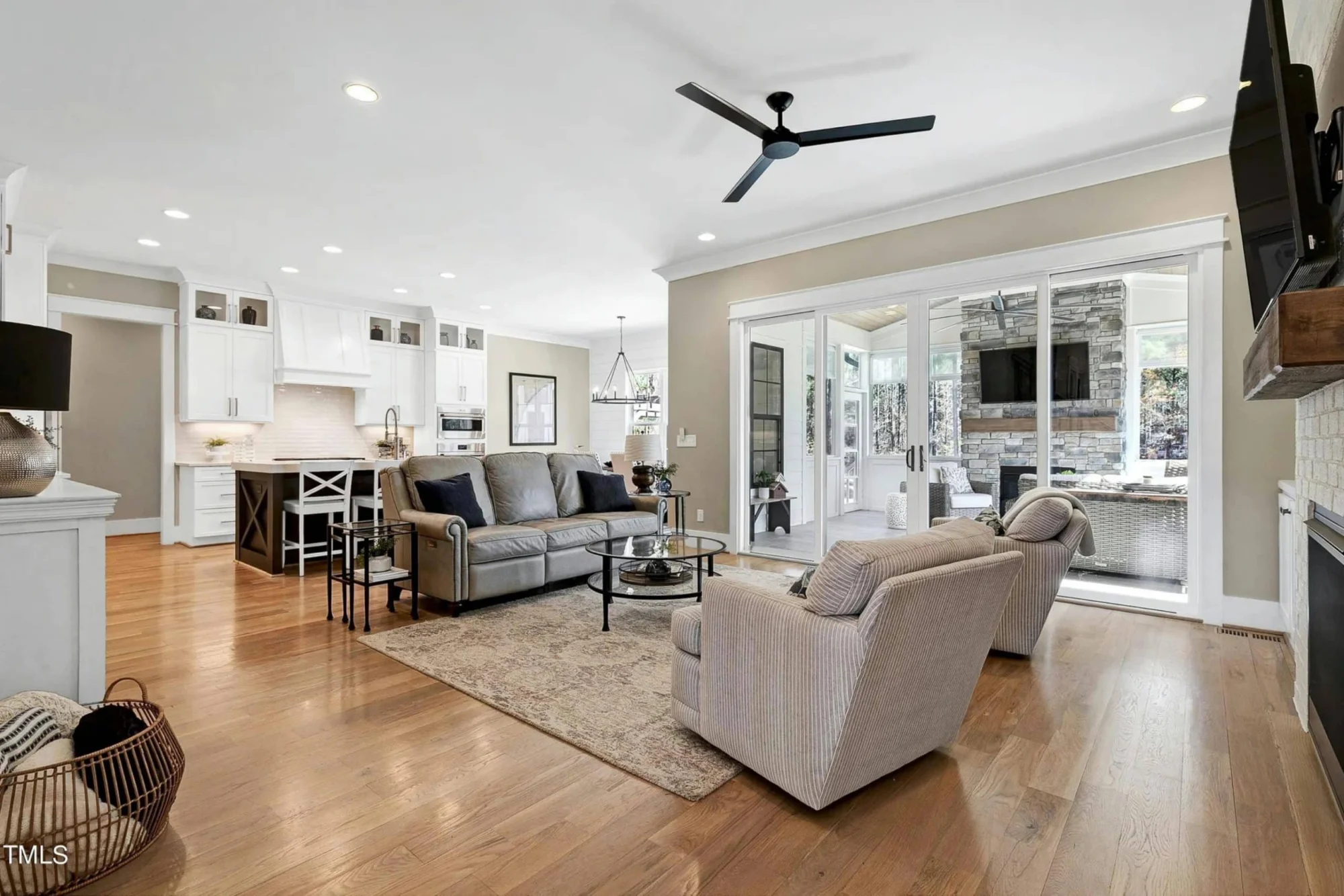 Traditional Home Plan with Open Floor Layout, 4 Bedrooms & CAD Blueprints