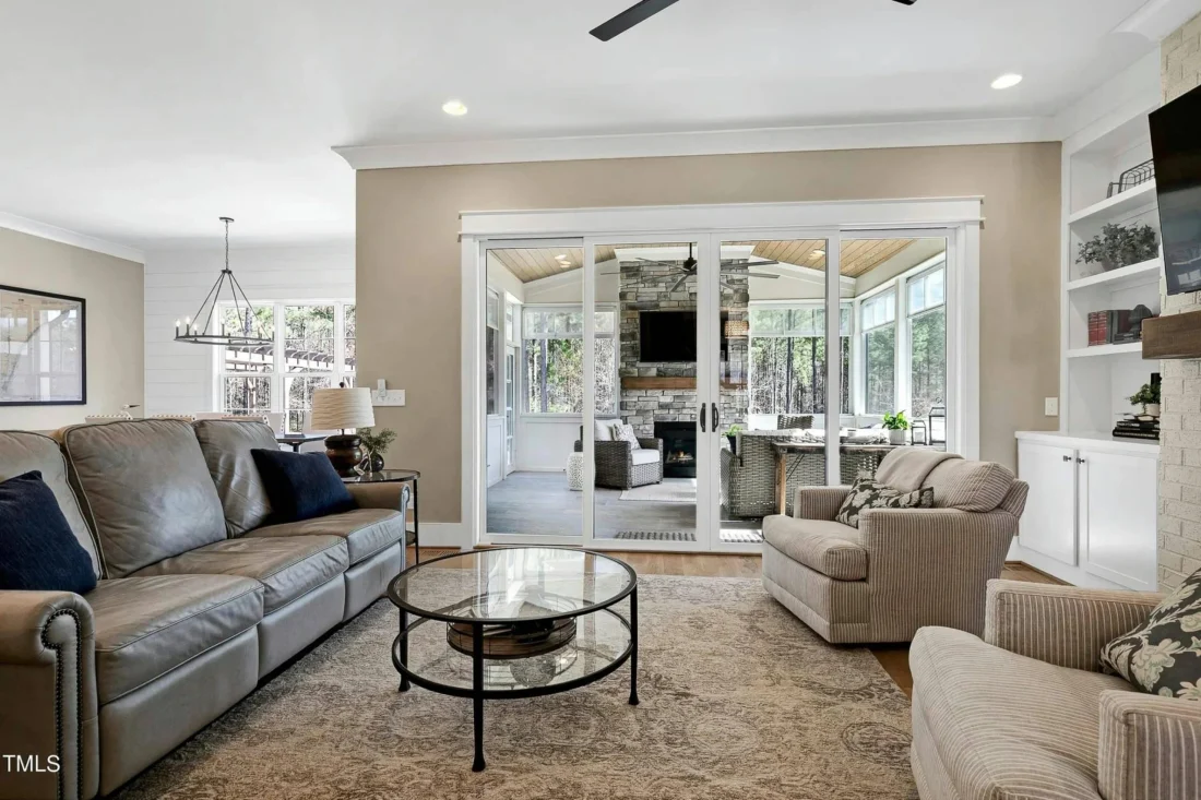 Traditional Home Plan with Open Floor Layout, 4 Bedrooms & CAD Blueprints