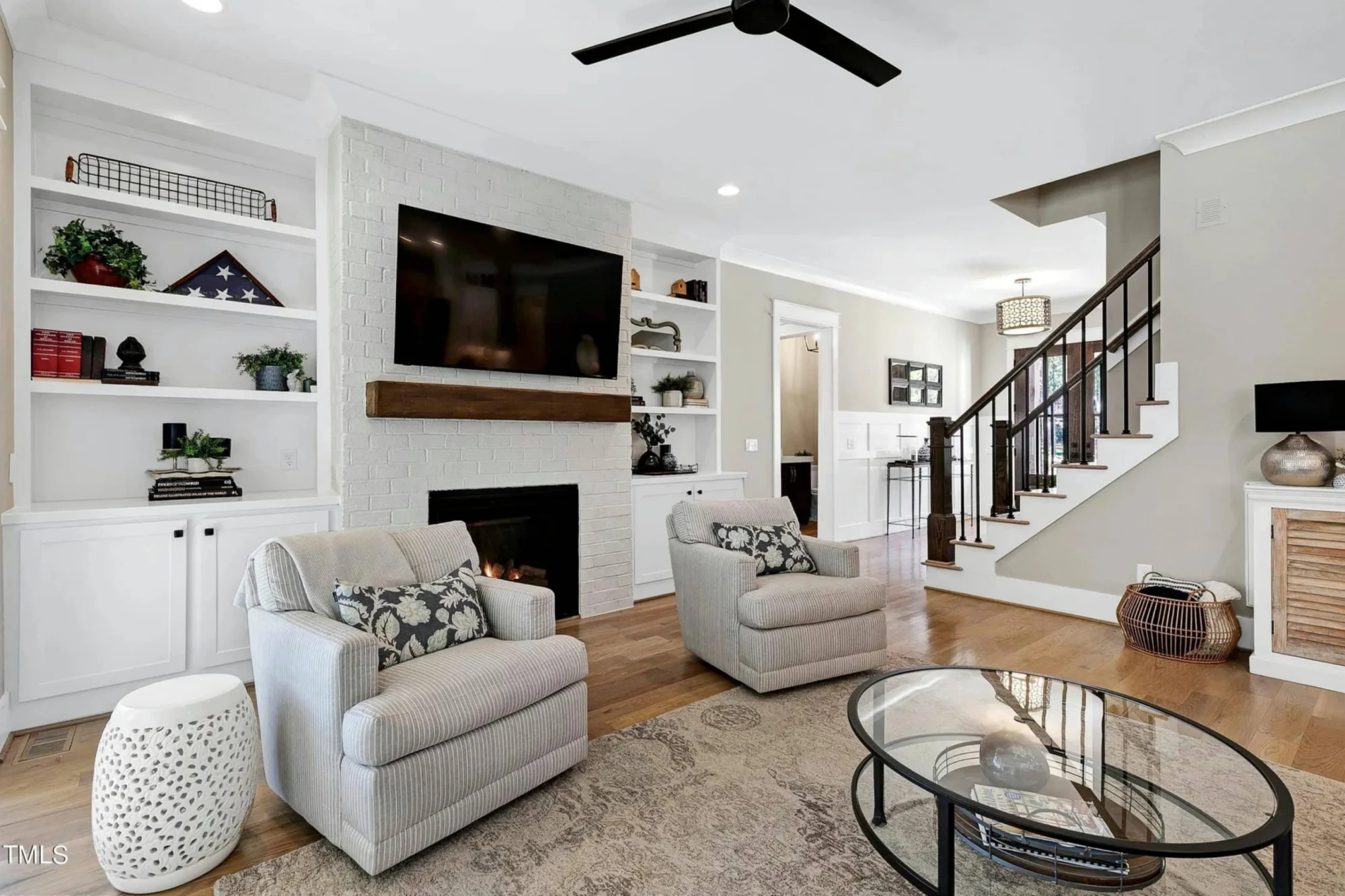 Traditional Home Plan with Open Floor Layout, 4 Bedrooms & CAD Blueprints