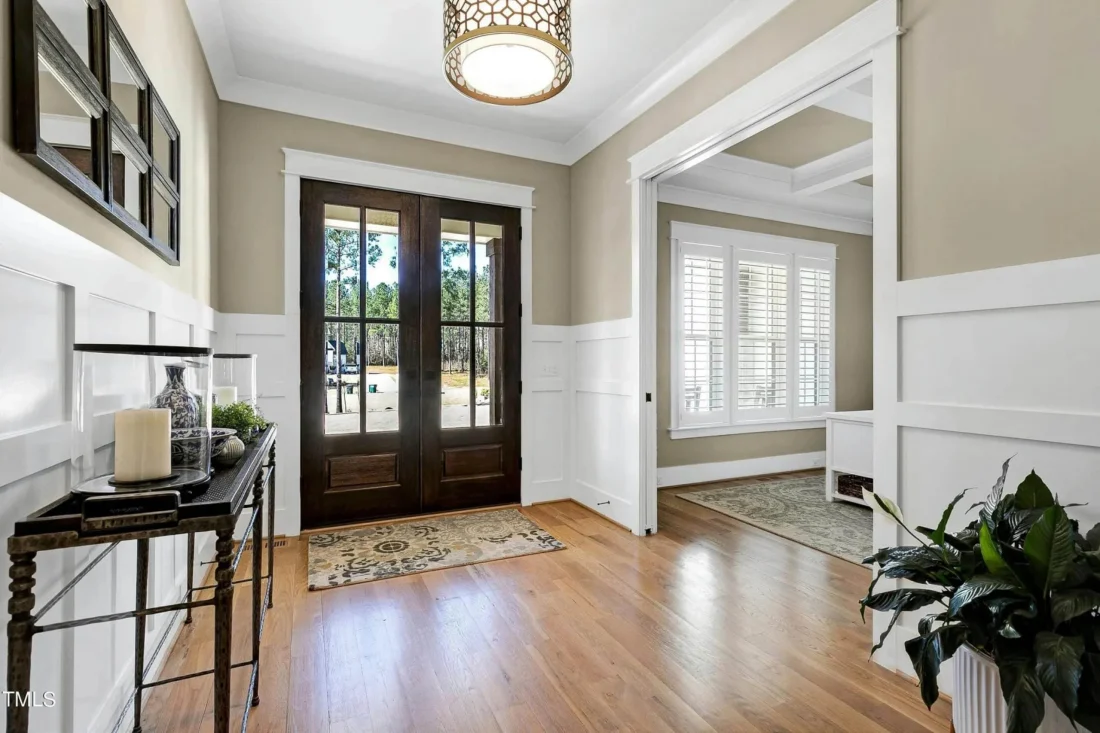 Traditional Home Plan with Open Floor Layout, 4 Bedrooms & CAD Blueprints