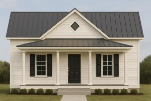 Traditional Ranch Home Plan with 3 Beds, CAD Blueprints & Design