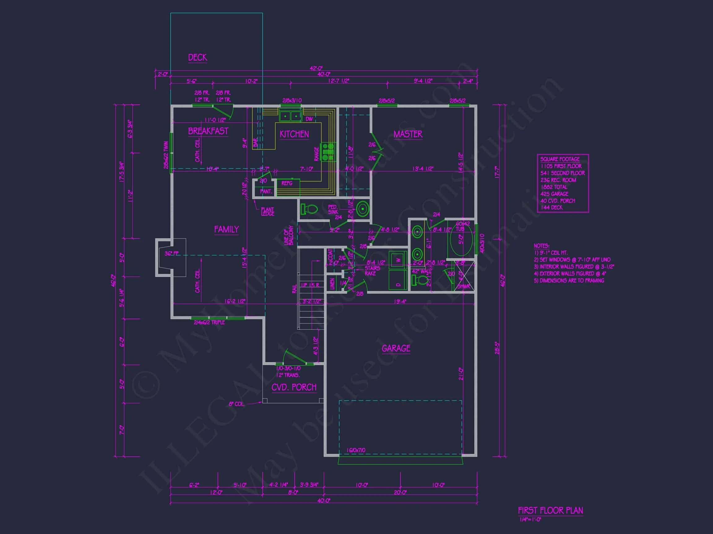 9-FALCON HOUSE PLAN -Traditional Home Plan - 3-Bed, 2.5-Bath, 1,882 SF 7 Traditional 2-Story House Plan with Brick & Siding Curb Appeal