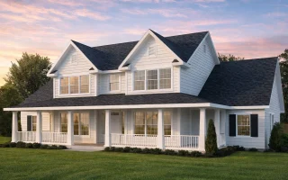 Plan  14-1541 - Laurel Cove Cottage  | Modern Farmhouse - 3-Bed, 2.5-Bath, 1,980 SF