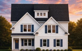 Plan  15-1933 - The Lewis Haven |  Traditional Colonial - 4-Bed, 3.5-Bath, 2,537 SF