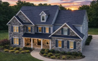 Plan  17-1067 - Brown Place | New  American - 3-Bed, 3.5-Bath, 2,302 SF