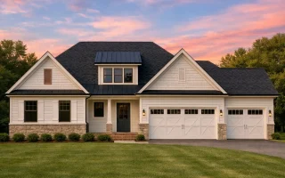 Plan
  18-2077 - The Young Manor |
  Modern Farmhouse - 3-Bed, 2-Bath, 1,704 SF