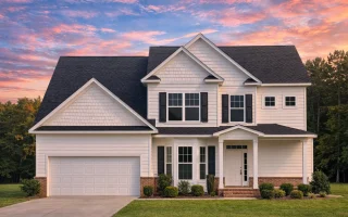 Plan  8-1403 - Barnes Crossing |  Traditional - 3-Bed, 2.5-Bath, 2,405 SF