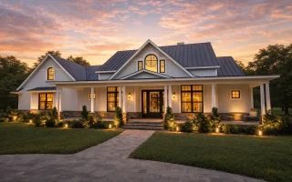 Plan  20-1782 - Powell Place |  Southern Farmhouse - 3-Bed, 3.5-Bath, 2,931 SF