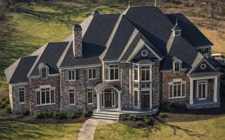 Plan  10-1824 - Grove Hall |  Georgian - 4-Bed, 5-Bath, 5,809 SF