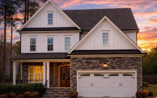 Plan  13-1829B - Cypress Ridge Manor  | New American - 4-Bed, 3.5-Bath, 2,830 SF
