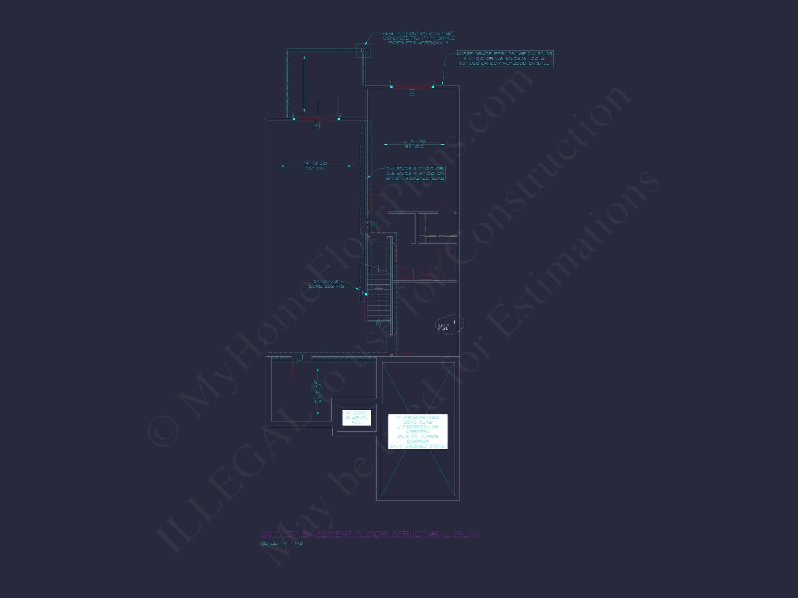 Modern Craftsman Townhome Plan with 3 Bedrooms & Open Layout
