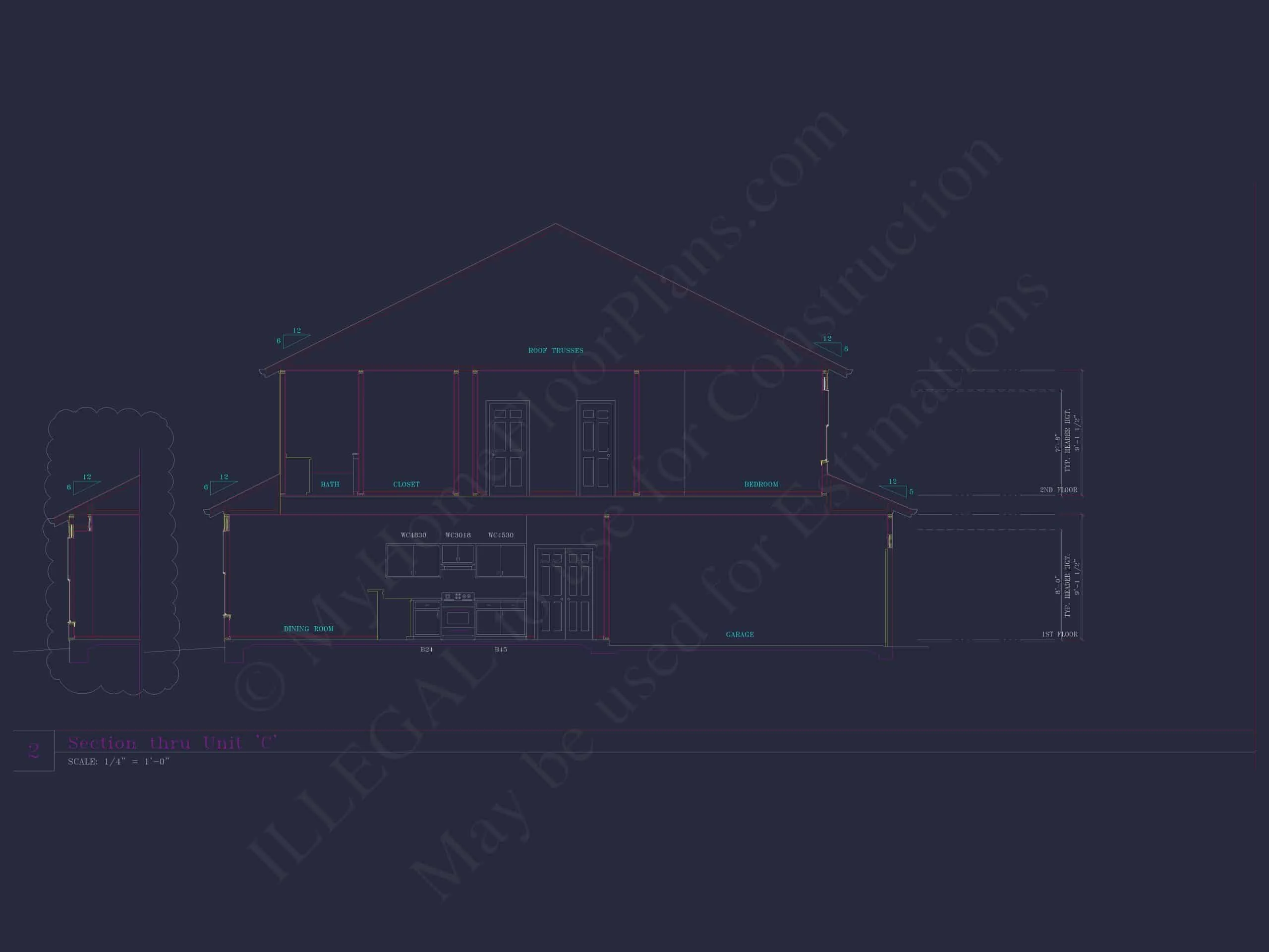 Modern Craftsman Townhome Plan with 3 Bedrooms & Open Layout