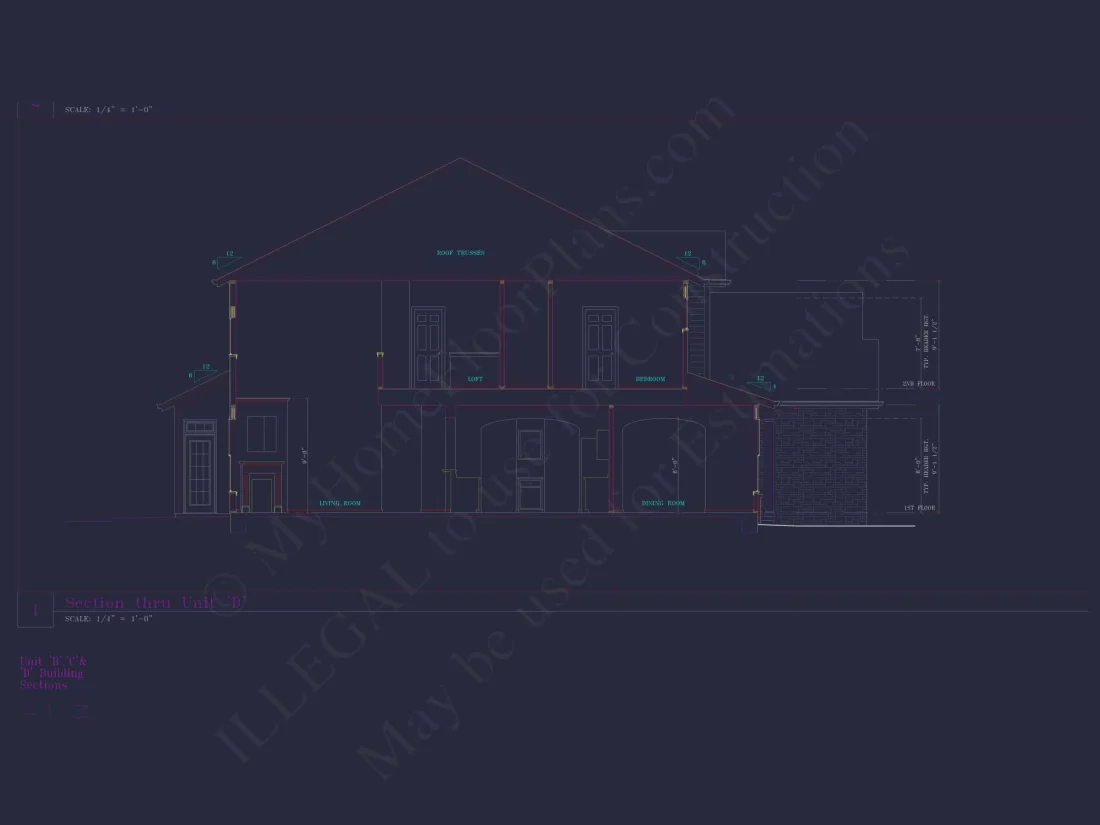 Modern Craftsman Townhome Plan with 3 Bedrooms & Open Layout