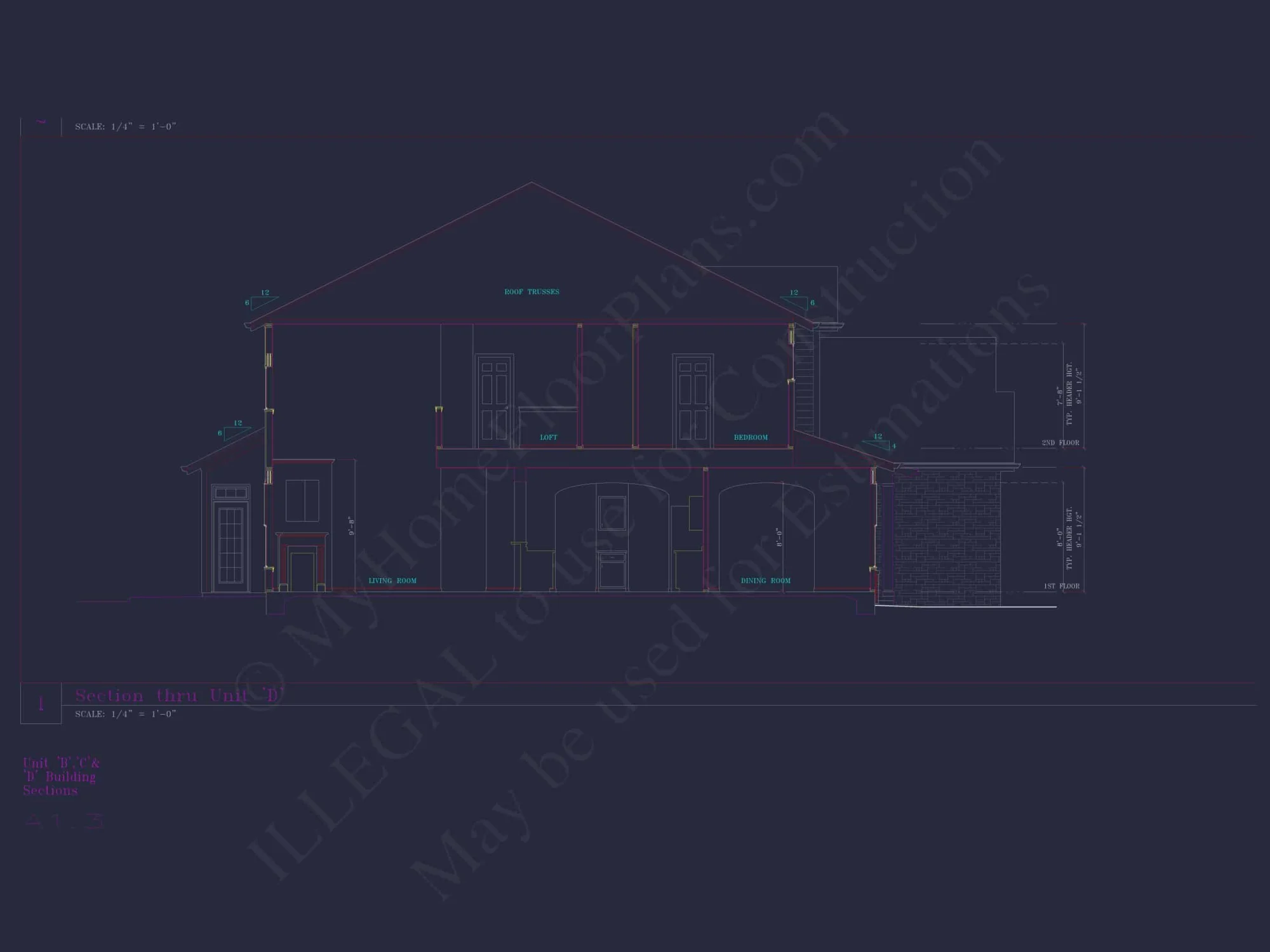 Modern Craftsman Townhome Plan with 3 Bedrooms & Open Layout