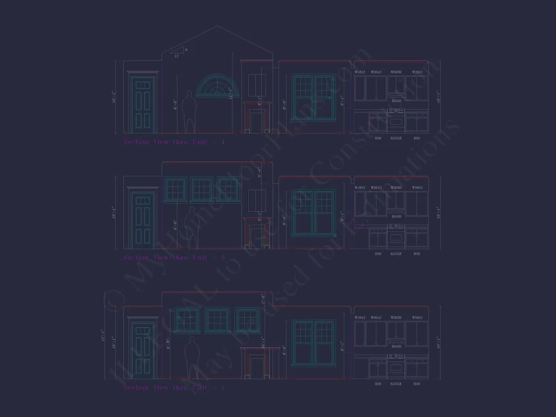 Modern Craftsman Townhome Plan with 3 Bedrooms & Open Layout
