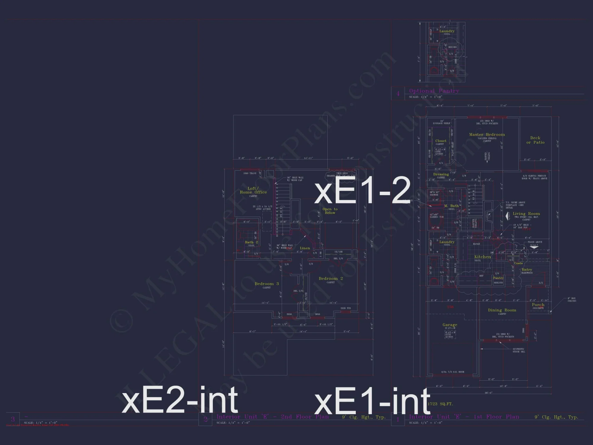 Modern Craftsman Townhome Plan with 3 Bedrooms & Open Layout