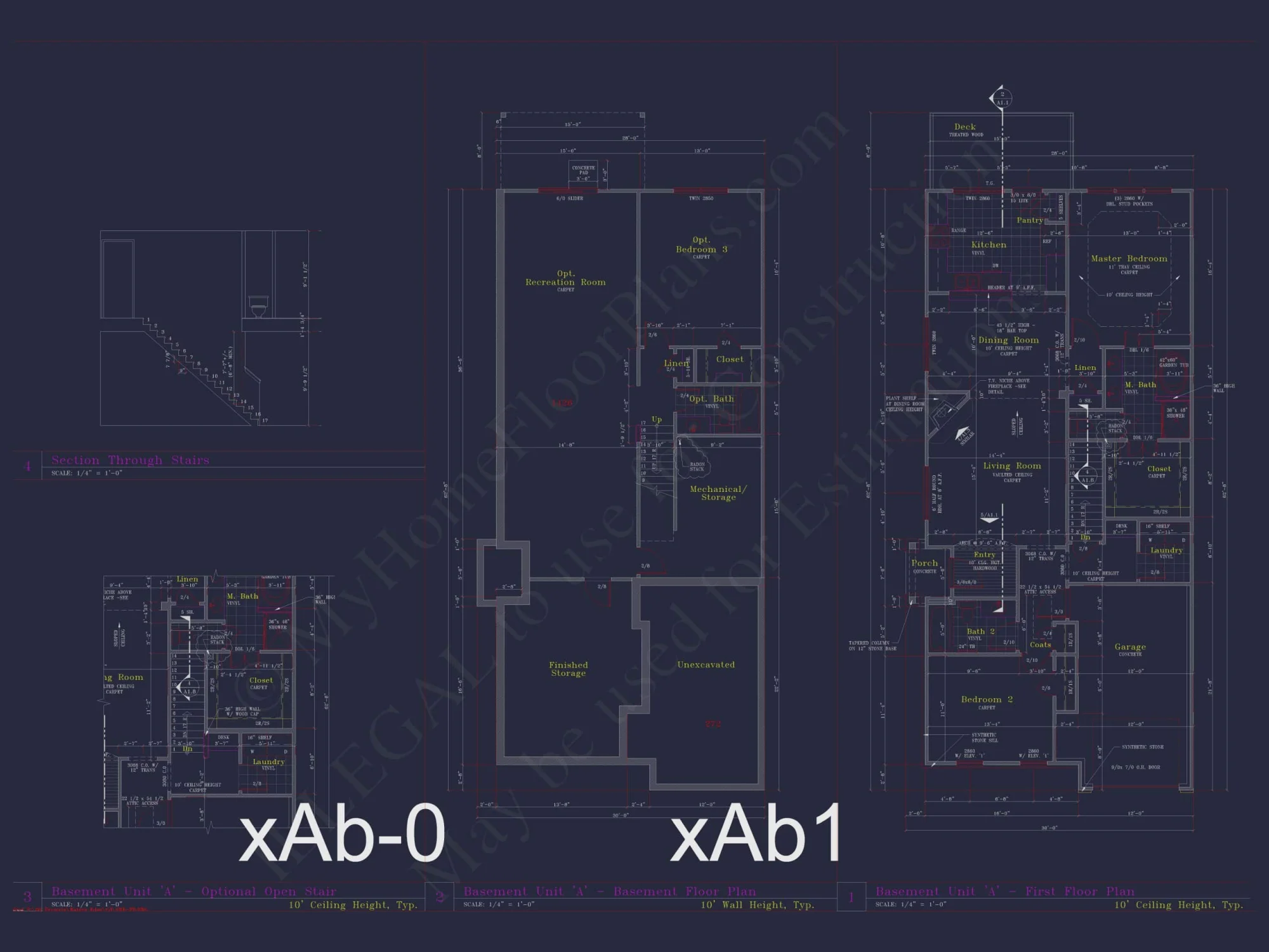Modern Craftsman Townhome Plan with 3 Bedrooms & Open Layout