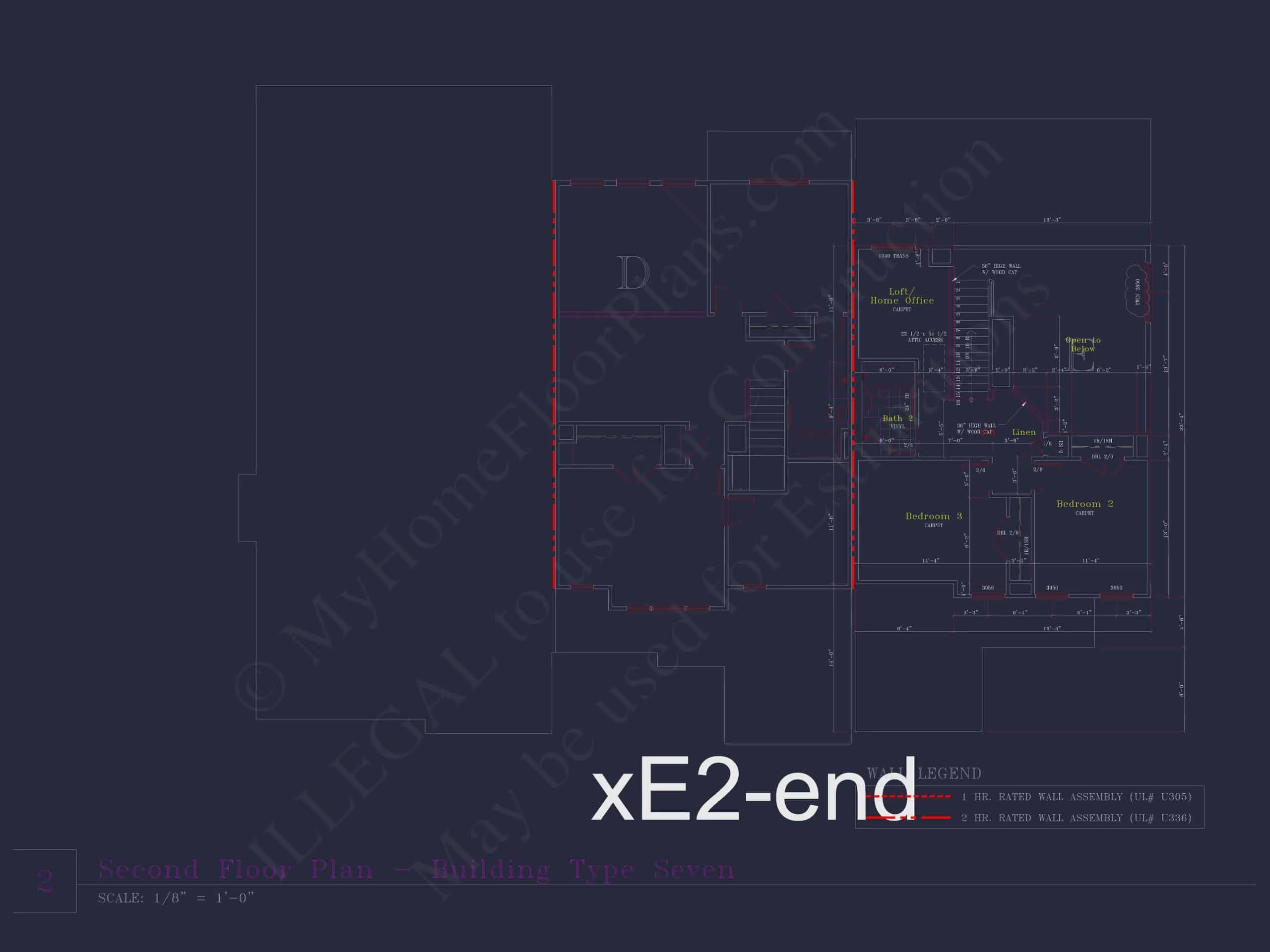 Modern Craftsman Townhome Plan with 3 Bedrooms & Open Layout