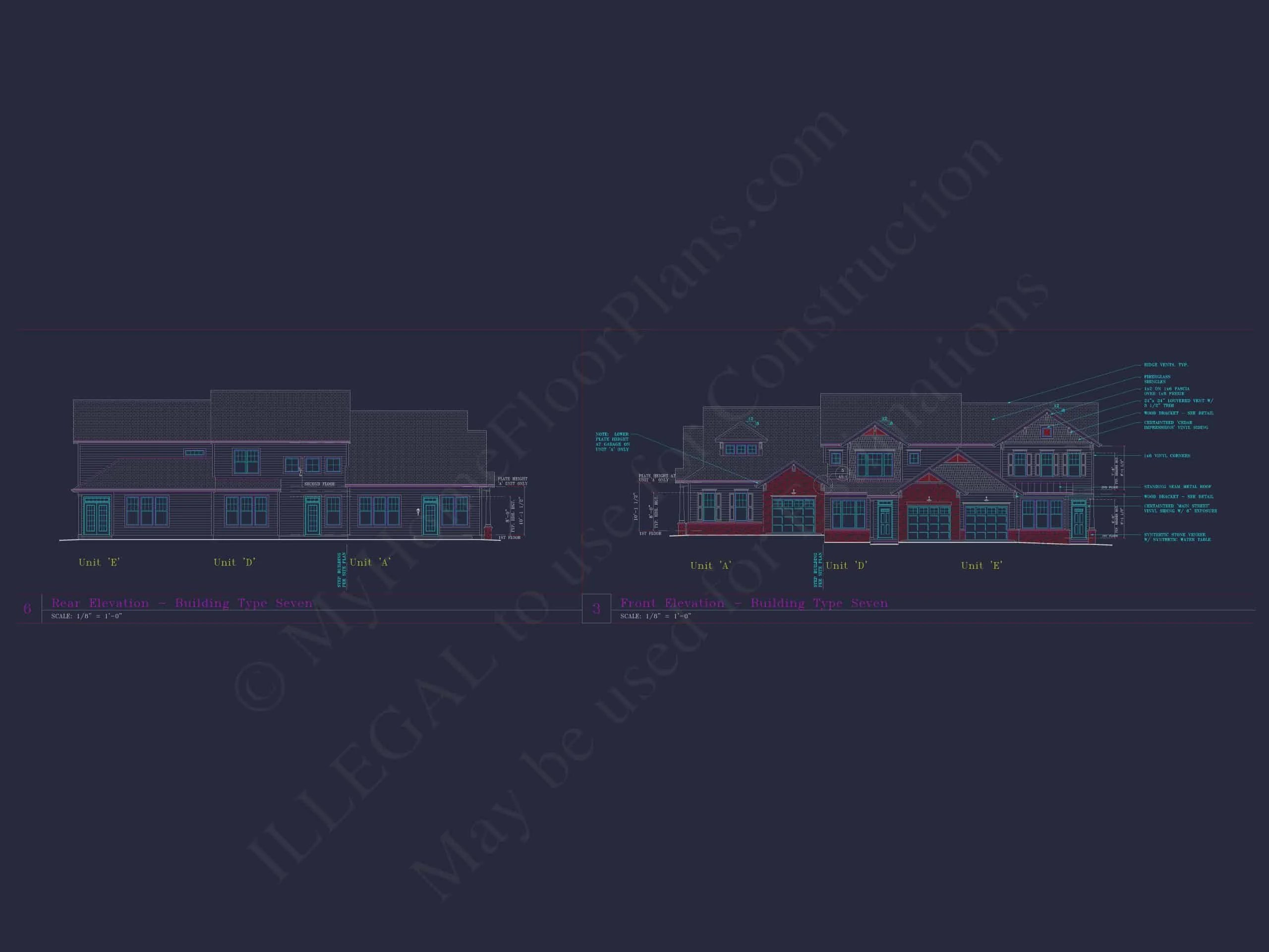 Modern Craftsman Townhome Plan with 3 Bedrooms & Open Layout