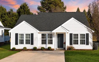 Plan  8-1425 - The Ross Manor |  Traditional Ranch - 3-Bed, 2-Bath, 1,141 SF