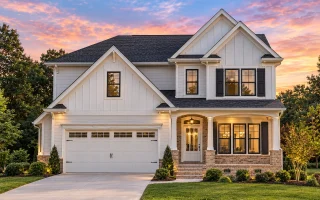 Plan  8-1718 - Russell Place |  Traditional Colonial - 3-Bed, 2.5-Bath, 2,002 SF