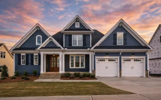 Plan  15-1786 - The Anderson Farmhouse  | Shingle Style - 4-Bed, 3.5-Bath, 3,297 SF
