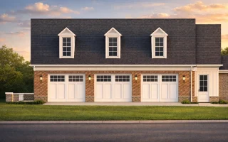 Plan  19-1688 - James Retreat |  Traditional Colonial - 3-Bed, 2-Bath, 820 SF