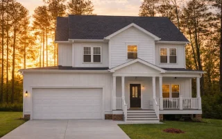 Plan  8-1374B - The Ramirez Station  | Traditional Colonial - 3-Bed, 3-Bath, 1,950 SF