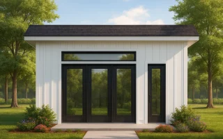 Plan  20-1695 - Brooks Lodge |  /ADU-Modern - 1-Bed, 1-Bath, 259 SF