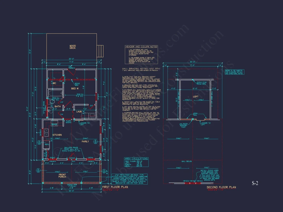Cozy 1-Bedroom House Plan with Vaulted Ceilings & Open Layout