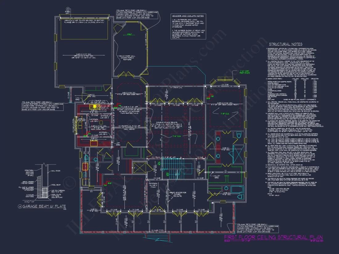 Elegant house Plan - Luxury Floor Plan & CAD Design Blueprint